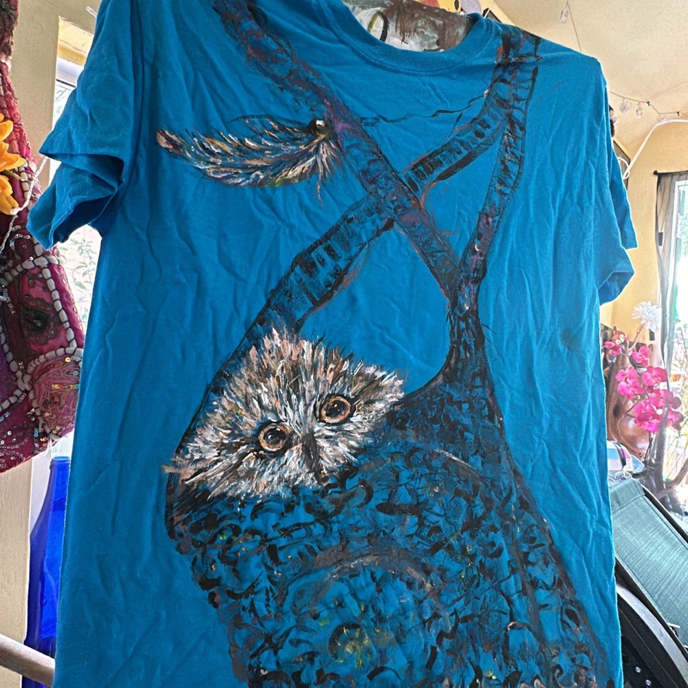 Hand painted clothing